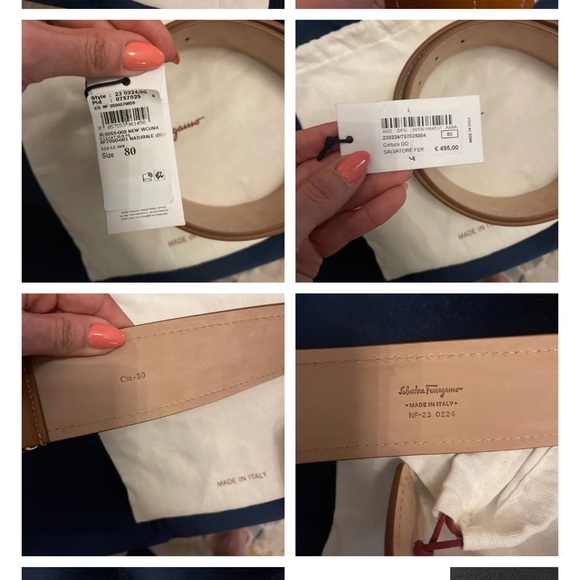 Ferragamo Gancio Belt - new with tags - Picture 2 of 4